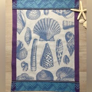 Jacquard Francais Premium Fine Linens Woven Small Tablecloth Scarf